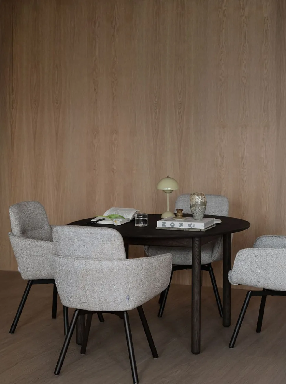 Derrymore Matbord Ø120 | Brun Ek