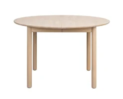 Derrymore Matbord Ø120 | Vitpigmenterad Ek