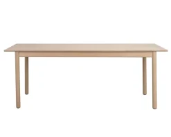 Derrymore Matbord 205x90 | Vitpigmenterad Ek