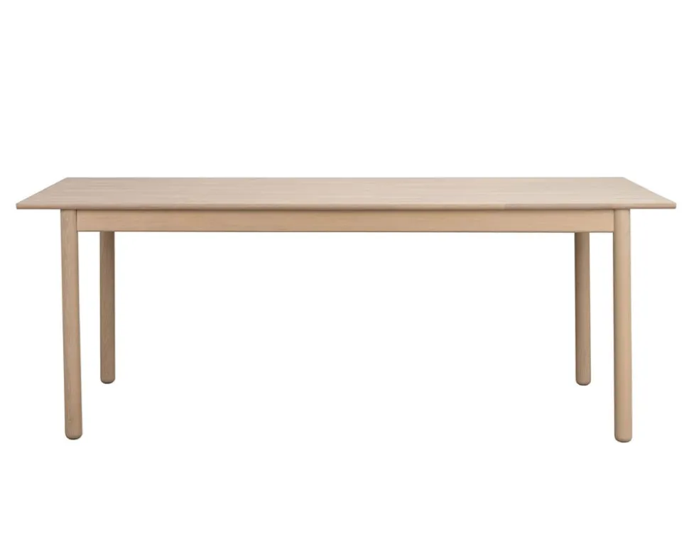 Derrymore Matbord 205x90 | Vitpigmenterad Ek