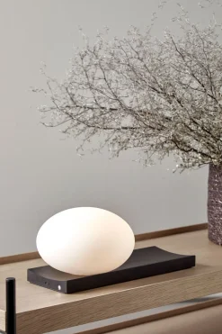 Dew Vägg-/Bordslampa | Svartmålad Ask