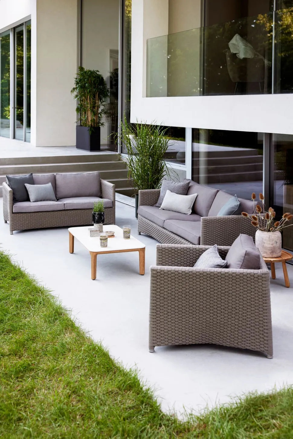 Diamond Loungefåtölj | Taupe