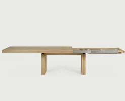 Double Matbord | Ek | 200-300 cm