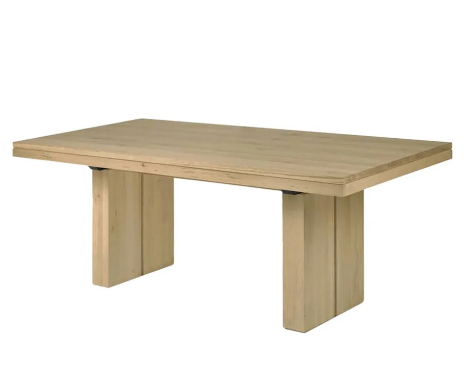Double Matbord | Ek | 200-300 cm
