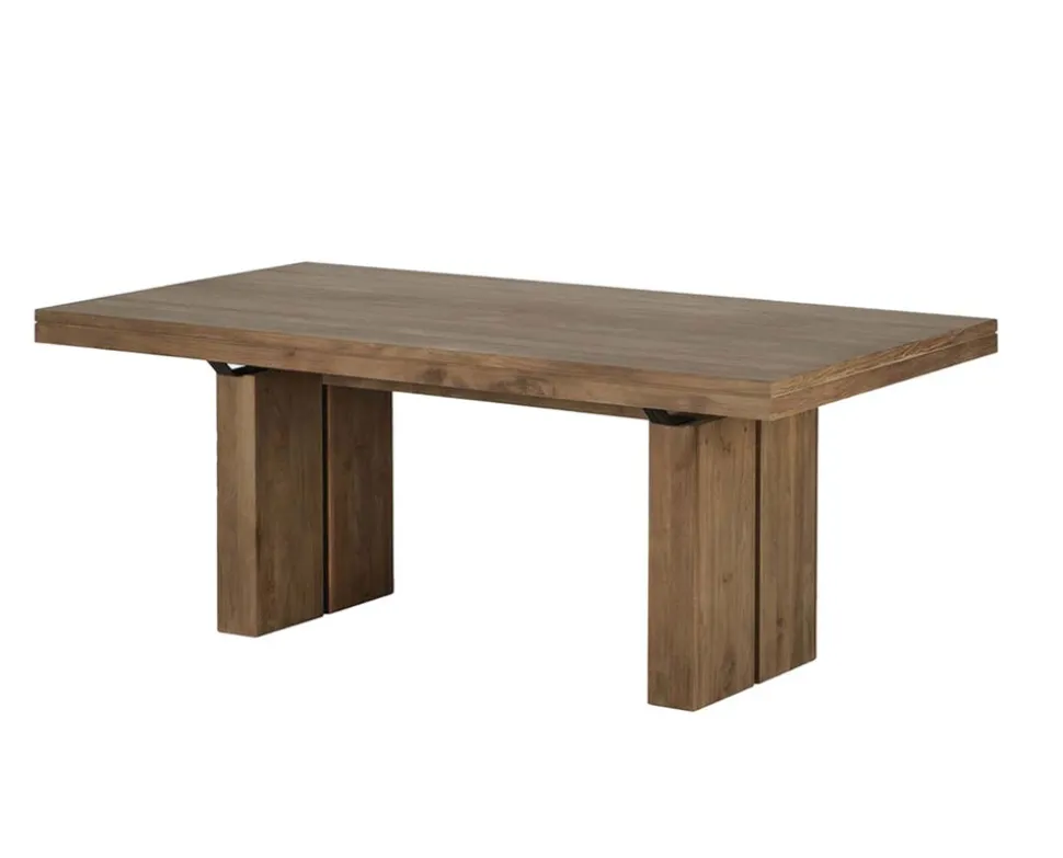 Double Matbord | Teak | 200-300 cm