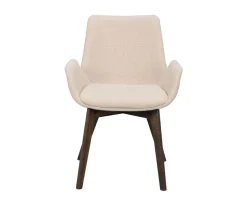 Drimsdale Karmstol | Beige, Brun Ek