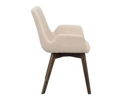 Drimsdale Karmstol | Beige, Brun Ek