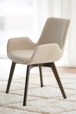 Drimsdale Karmstol | Beige, Ek