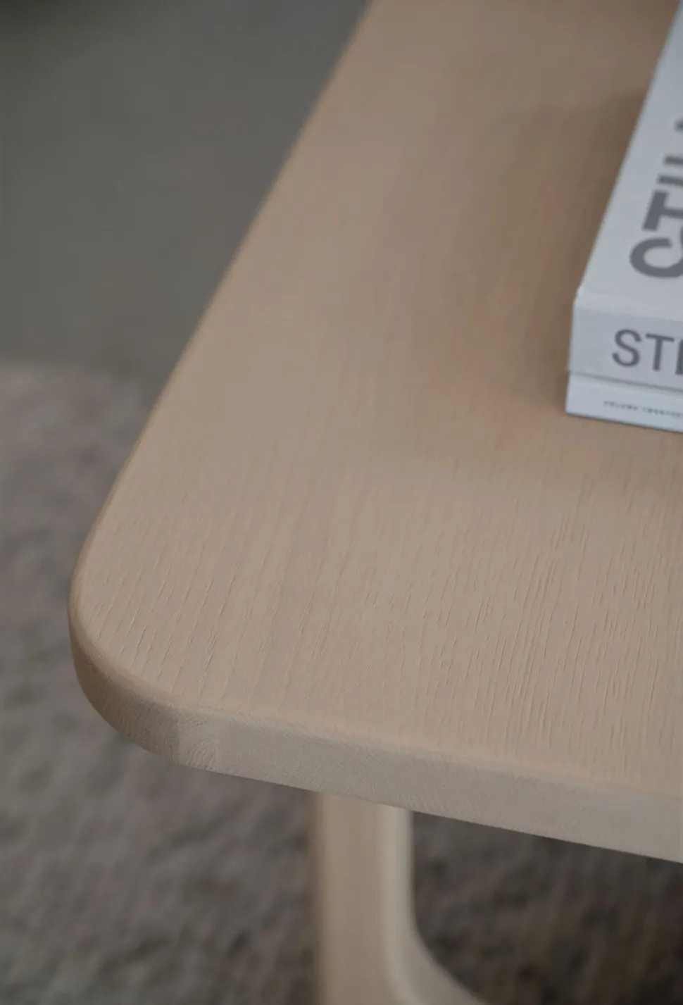 Driscoll Soffbord 103x50 | Vitpigmenterad Ek