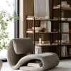 Dubna Loungestol | RPES Frosted Almond Bouclé