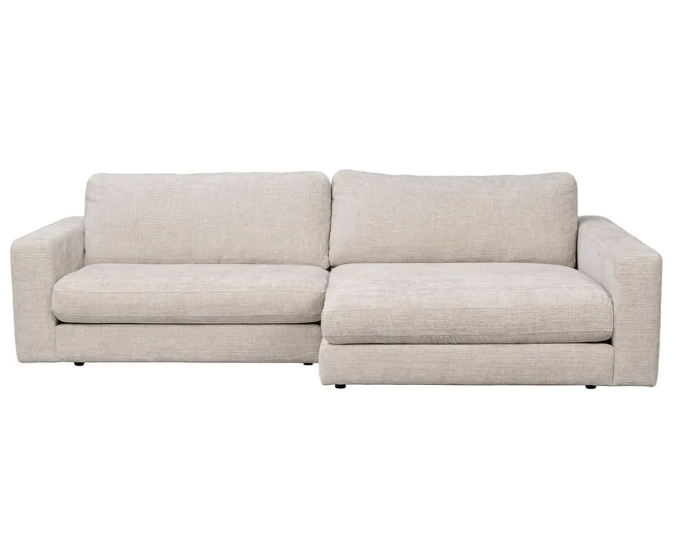 Duncan Soffa 3-Sits | Schäslong (Höger) | Robin Ljusgrå
