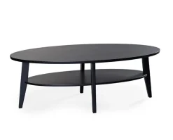 Eagle Soffbord 140 | Svartbetsad Ek