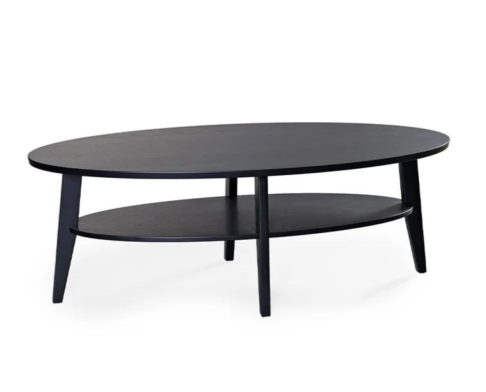 Eagle Soffbord 140 | Svartbetsad Ek
