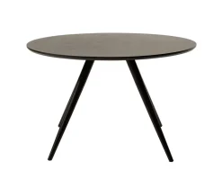 Eclipse Bord Ø120 | Svartbetsad Ask