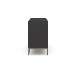 Edge 2.0 Bokhylla | Black/ Burned Walnut | 3 Hyllor
