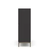 Edge 2.0 Bokhylla | Black/ Burned Walnut | 6 Hyllor