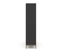 Edge 2.0 Bokhylla | Black/ Burned Walnut | 12 Hyllor