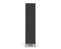Edge 2.0 Bokhylla | Black/ Burned Walnut | 9 Hyllor