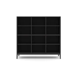Edge 2.0 Bokhylla | Black | 6 Hyllor