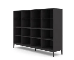 Edge 2.0 Bokhylla | Black | 8 Hyllor