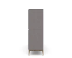 Edge 2.0 Bokhylla | Grey/ Burned Walnut | 6 Hyllor
