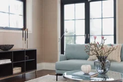 Edge 2.0 Bokhylla | Grey/ Burned Walnut | 4 Hyllor