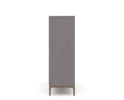 Edge 2.0 Bokhylla | Grey/ Burned Walnut | 8 Hyllor