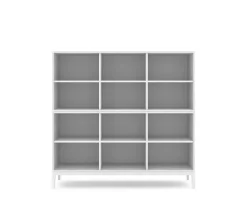 Edge 2.0 Bokhylla | White | 6 Hyllor