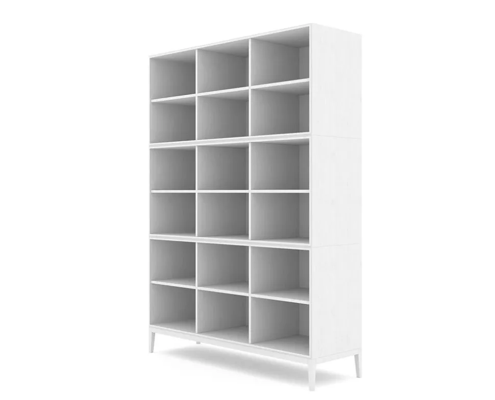 Edge 2.0 Bokhylla | White | 9 Hyllor