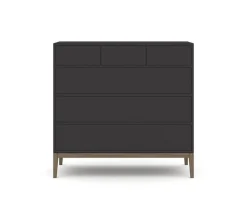 Edge 2.0 Byrå | Black/ Burned Walnut