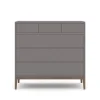 Edge 2.0 Byrå | Grey/ Burned Walnut