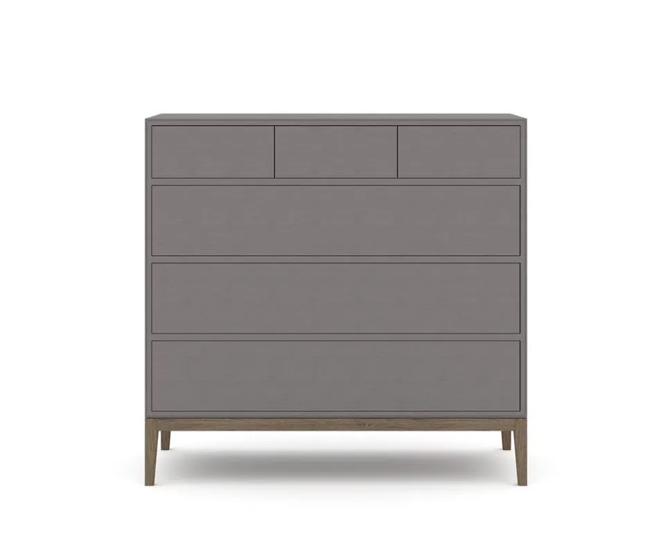 Edge 2.0 Byrå | Grey/ Burned Walnut