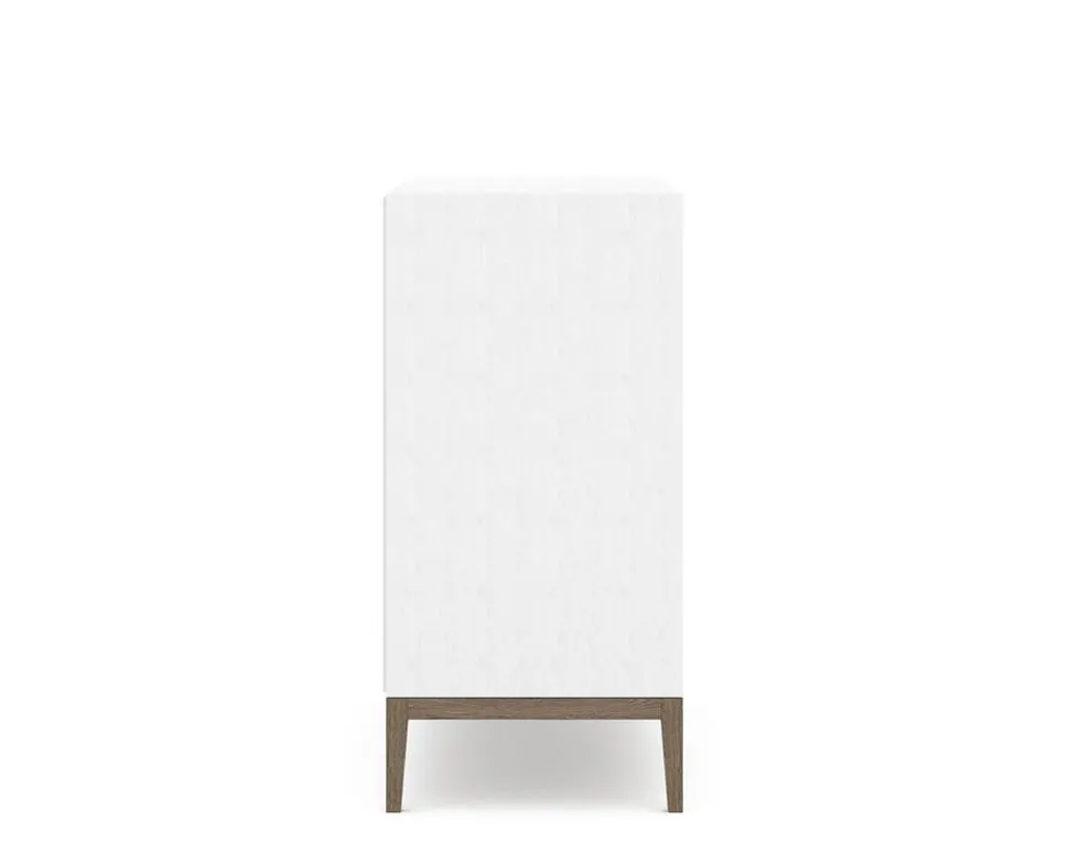 Edge 2.0 Byrå | White/ Burned Walnut