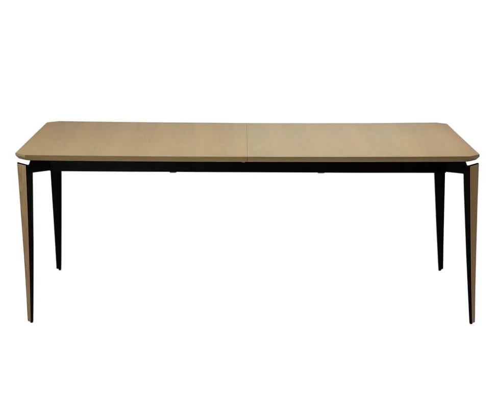 Edge Matbord 100x200-300 | Vitbetsad Ek
