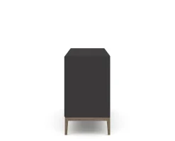 Edge 2.0 Skänk 3 Dörrar | Black/ Burned Walnut