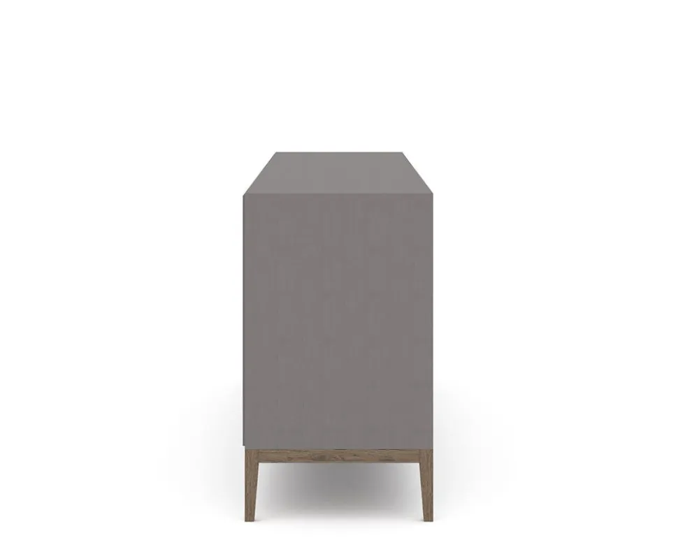 Edge 2.0 Skänk 3 Dörrar | Grey/ Burned Walnut