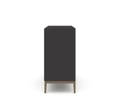 Edge 2.0 Skänk 3 Dörrar + 3 Lådor | Black/ Burned Walnut