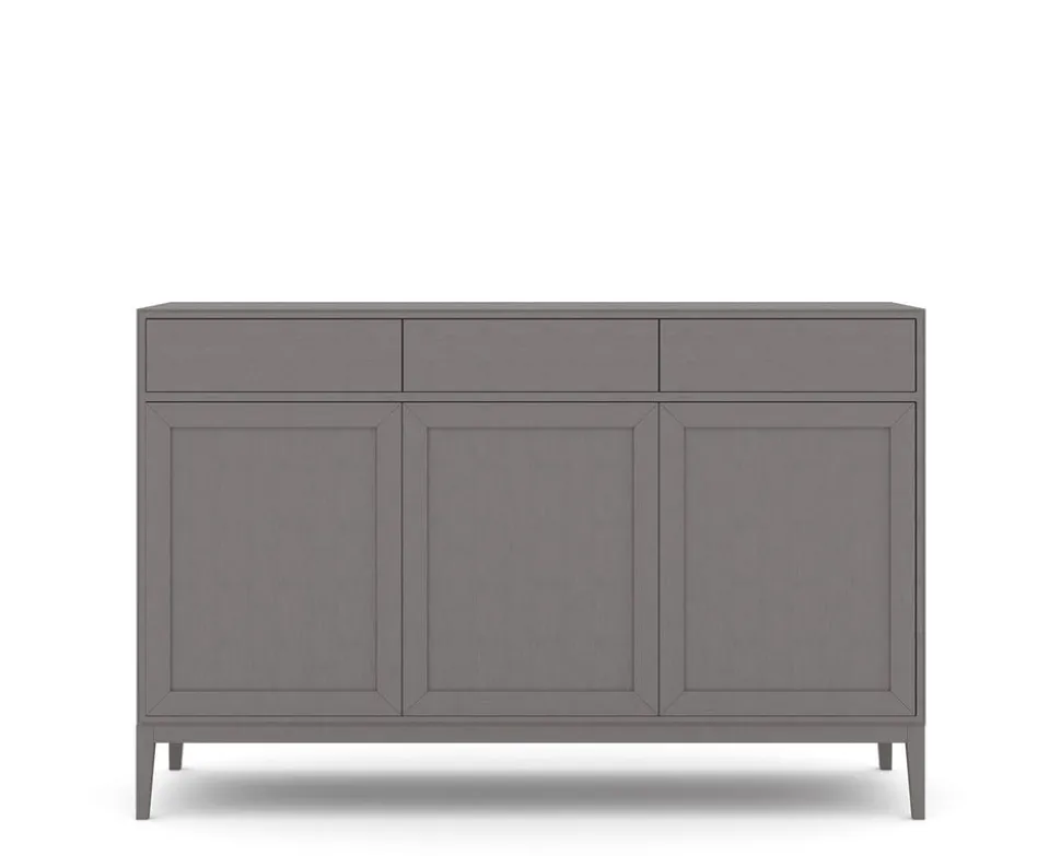 Edge 2.0 Skänk 3 Dörrar + 3 Lådor | Grey