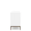 Edge 2.0 Skänk 3 Dörrar + 3 Lådor | White/ Burned Walnut