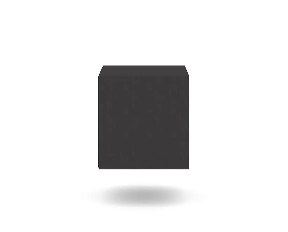 Edge 2.0 Sängbord | Black, Vägghängd