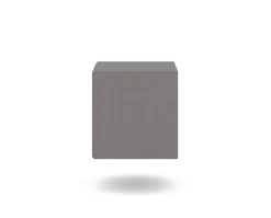 Edge 2.0 Sängbord | Grey, Vägghängd