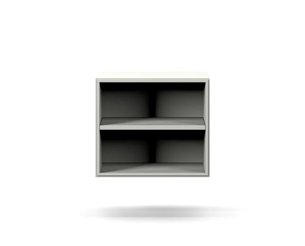 Edge 2.0 Sängbord | White, Vägghängd med hylla