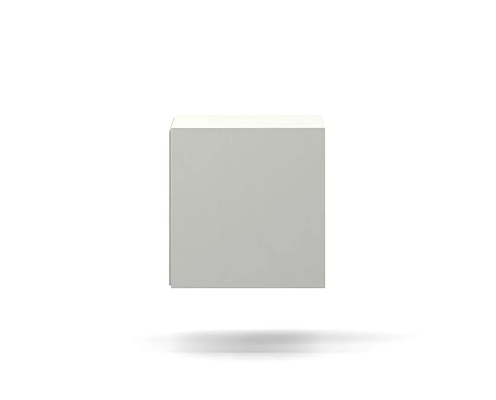 Edge 2.0 Sängbord | White, Vägghängd med hylla