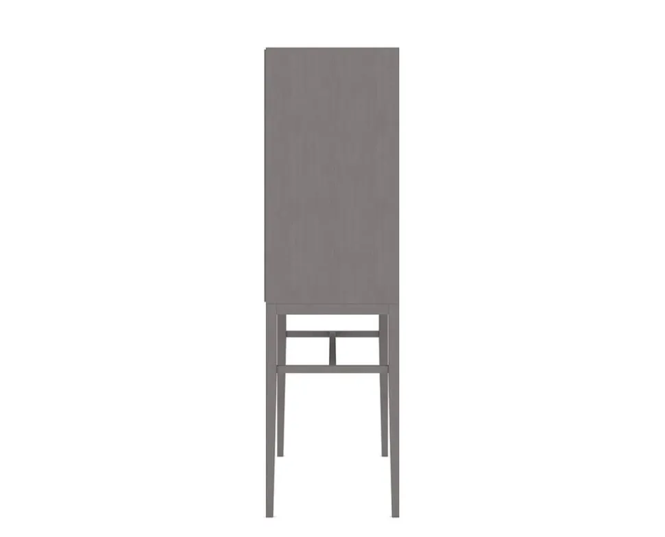 Edge 2.0 Vitrinskåp Hög | Grey