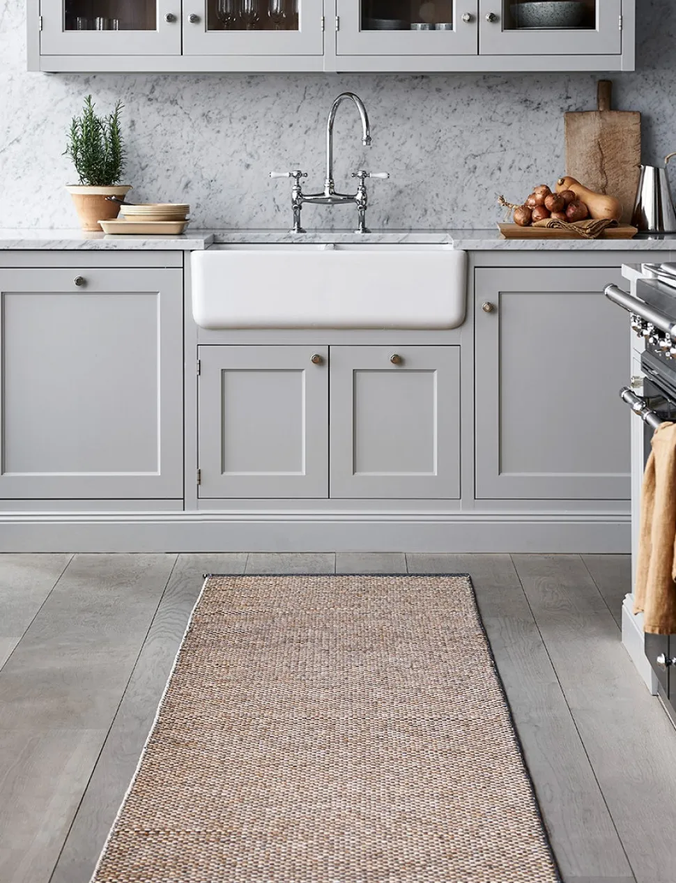 Effi gångmatta Warm Grey 60x125
