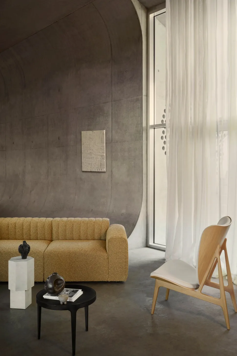Elephant Loungefåtölj | Klädd Front