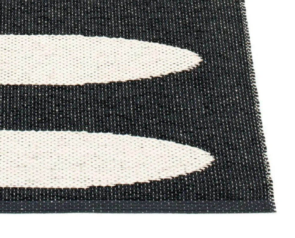Ella gångmatta Black 70x150