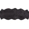 Ella Korthårigt Fårskinn | 200x60 Carbon