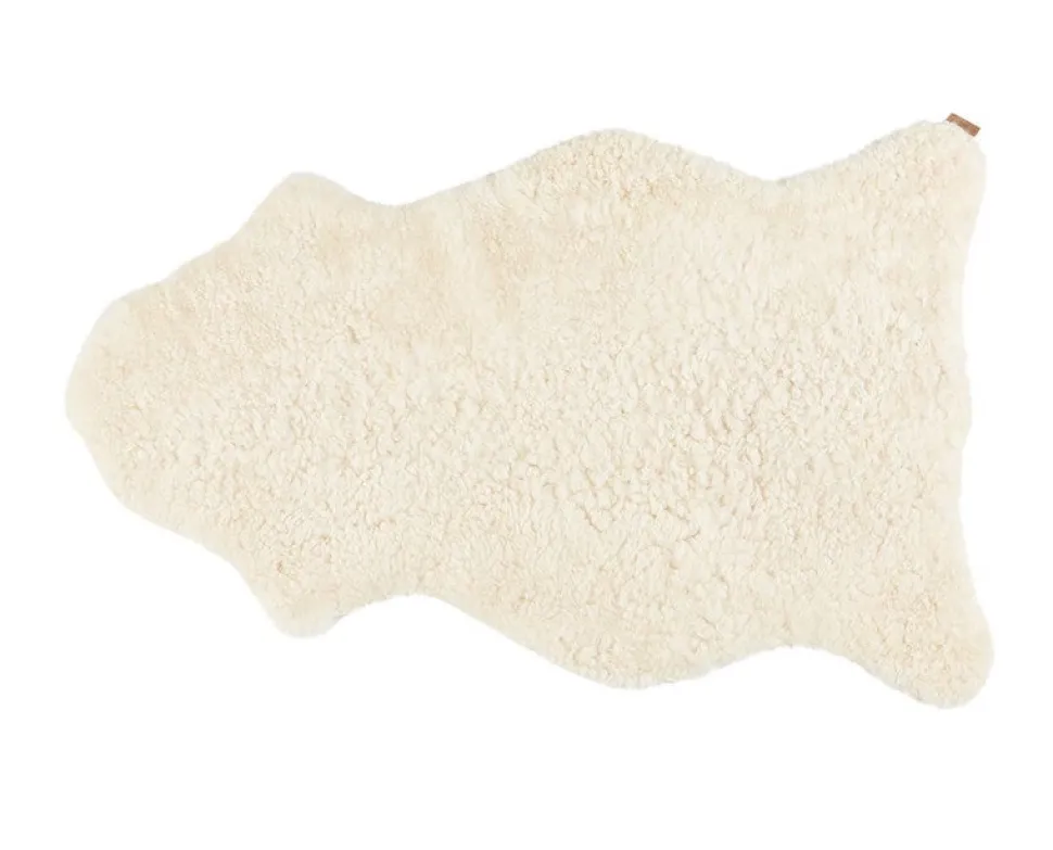 Ella Korthårigt Fårskinn | 100x60 Creme