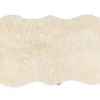Ella Korthårigt Fårskinn | 200x60 Creme